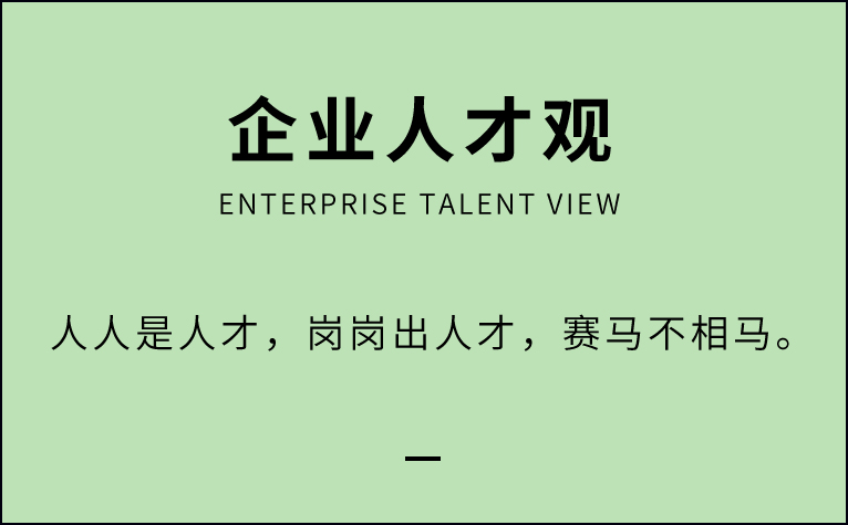 企业人才观